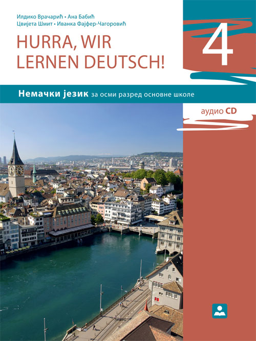 HURRA WIR LERNEN DEUTSCH 4-udžbenik nemačkog jezika KB broj: 18530